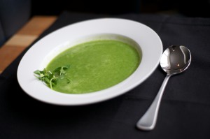 Green Cucumber Avocado Soup