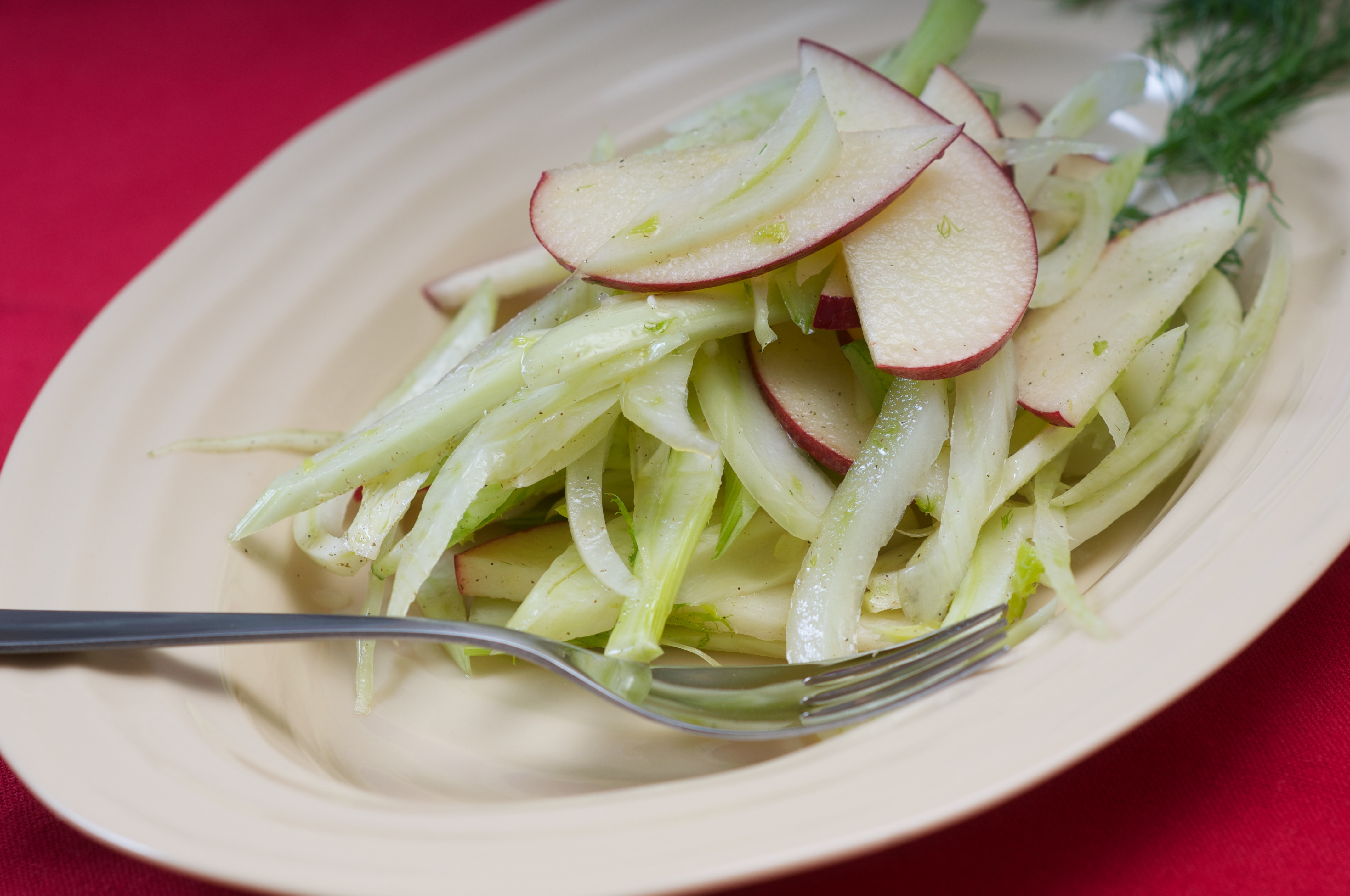 Apple Fennel Salad with Lemon Zest 5
